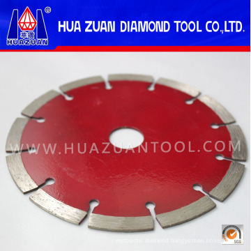 Huazuan Recommend Normal Diamond Segmented Ring Saw Blade for Cutting Granite